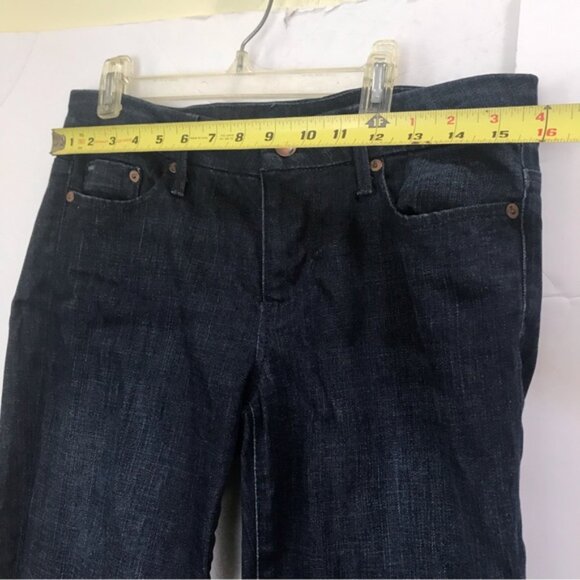 Joe's Jeans Rocker Flare Leg Stretch Dark Denim Wash Naomi Bootcut Pants Zip 29 - Picture 13 of 16